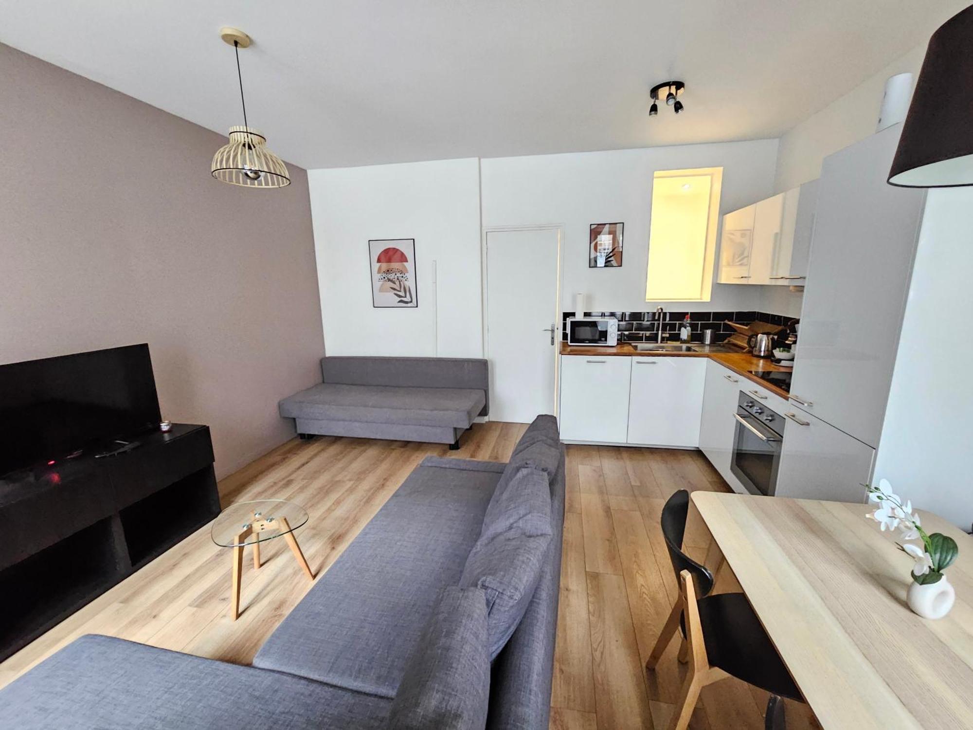 *Appartement Moderne/2 Minutes Du Metro* Saint-Ouen  Kültér fotó